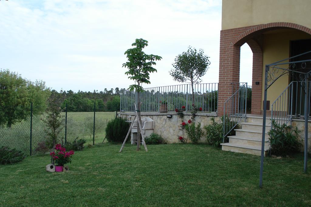 Casa La Pineta Villa Pievescola Bagian luar foto