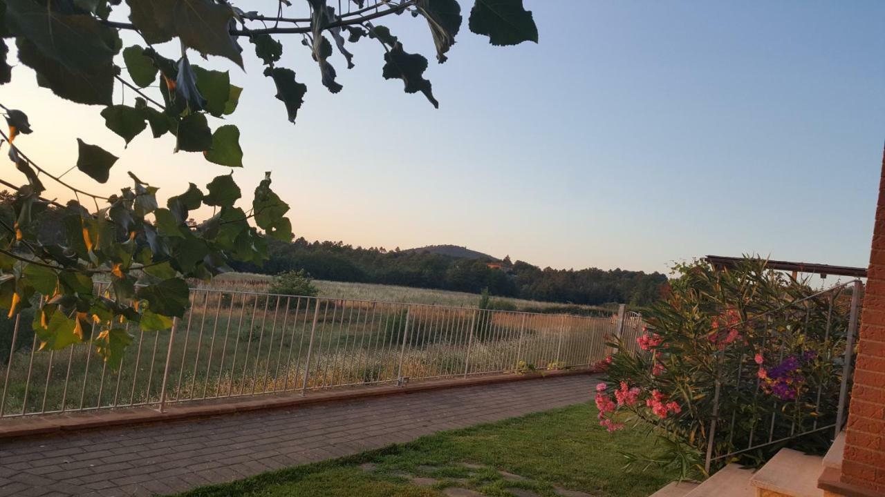 Casa La Pineta Villa Pievescola Bagian luar foto